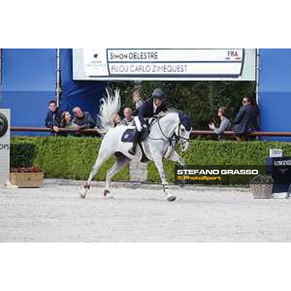 LGCT of Valkenswaard - Simon Delestre (FRA) on Filou Carlo Zimequest - Valkenswaard , Tops International Arena - 11 August 2019 - ph.Stefano Grasso/LGCT