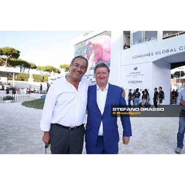 LGCT of Roma - Uliano Vezzani (Course Designer), Jan Tops - Roma, Stadio dei Marmi - 7 September 2019 - ph.Stefano Grasso/LGCT