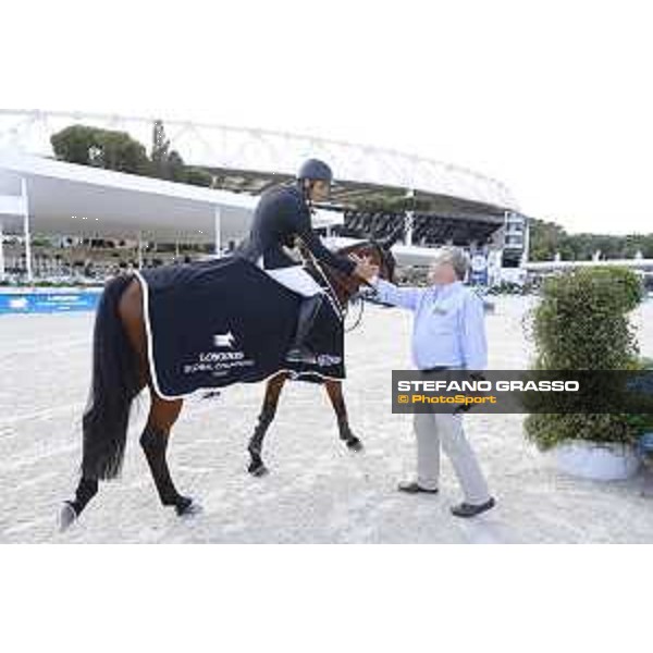 LGCT of Valkenswaard - Prize giving ceremony - Eduardo Alvarez Aznar (ESP) - Valkenswaard , Tops International Arena - 8 September 2019 - ph.Stefano Grasso/LGCT