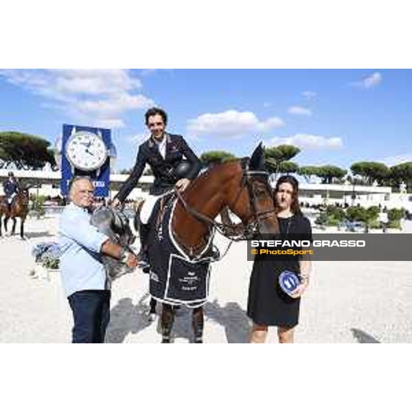 LGCT of Valkenswaard - Prize giving ceremony - Eduardo Alvarez Aznar (ESP) - Valkenswaard , Tops International Arena - 8 September 2019 - ph.Stefano Grasso/LGCT