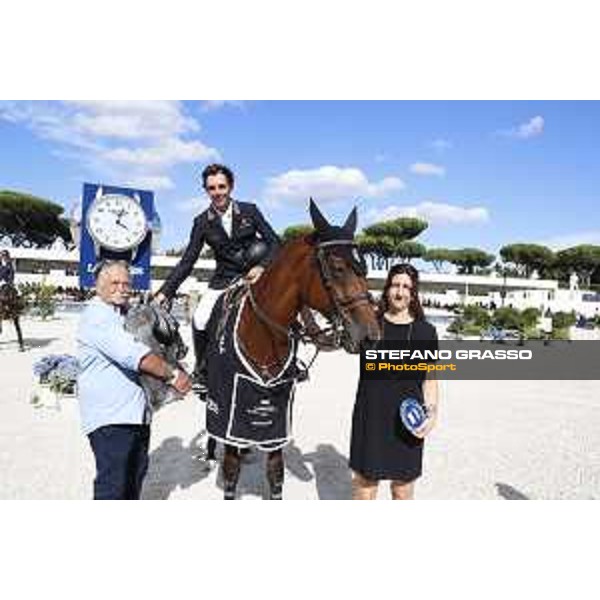 LGCT of Valkenswaard - Prize giving ceremony - Eduardo Alvarez Aznar (ESP) - Valkenswaard , Tops International Arena - 8 September 2019 - ph.Stefano Grasso/LGCT