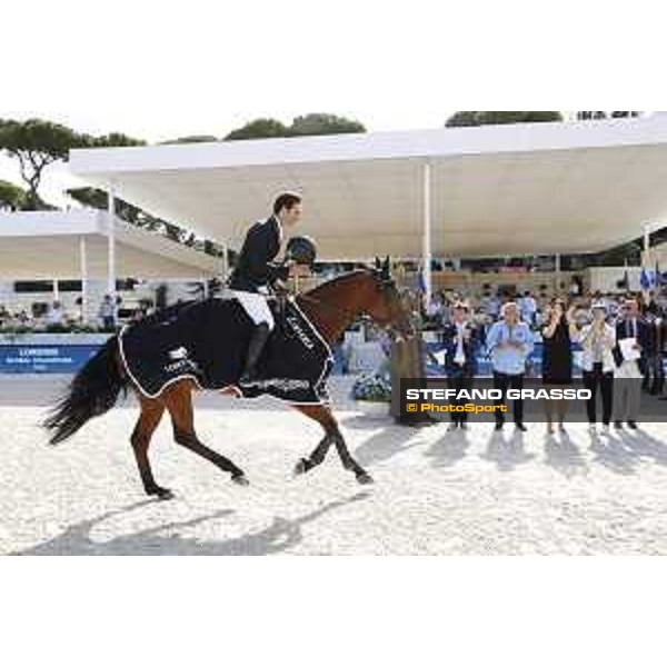 LGCT of Valkenswaard - Prize giving ceremony - Eduardo Alvarez Aznar (ESP) - Valkenswaard , Tops International Arena - 8 September 2019 - ph.Stefano Grasso/LGCT