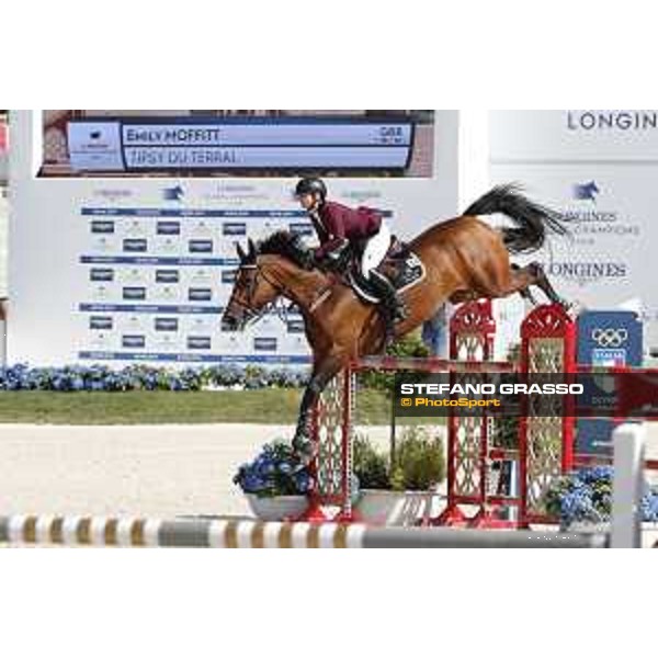 LGCT of Rome - Emily Moffitt (GBR) on Tipsy du Terral - Rome, Stadio dei Marmi - 8 September 2019 - ph.Stefano Grasso/LGCT