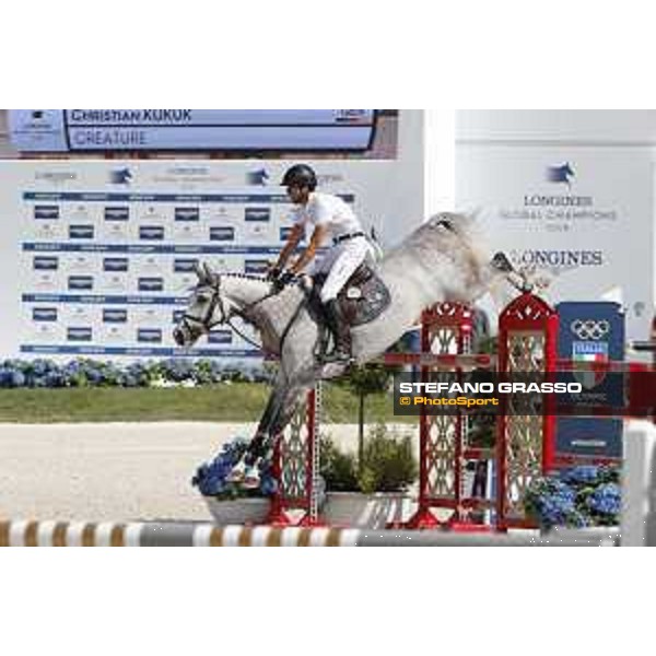 LGCT of Rome - Christian Kukuk (GER) on Creature - Rome, Stadio dei Marmi - 8 September 2019 - ph.Stefano Grasso/LGCT