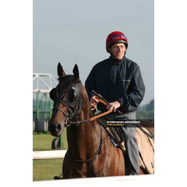 Johnny Murtagh and Salselon at The Rowley Mile Newmarket 7th july 2004 ph. Stefano Grasso