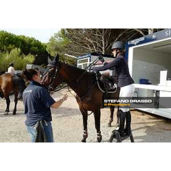 LGCT of St Tropez - Behind the scenes - Alicia Store - St Tropez, Ramatuelle Beach - 14 September 2019 - ph.Stefano Grasso/LGCT