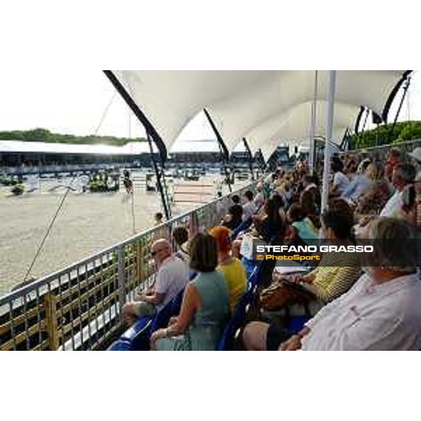 LGCT of St Tropez - general view, arena view, full vip lounge, full house, crowd, public, wide view, panoramic view - St Tropez, Ramatuelle Beach - 13 September 2019 - ph.Stefano Grasso/LGCT