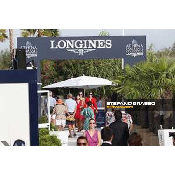 LGCT of St Tropez - general view, arena view, full vip lounge, full house, crowd, public, wide view, panoramic view - St Tropez, Ramatuelle Beach - 13 September 2019 - ph.Stefano Grasso/LGCT