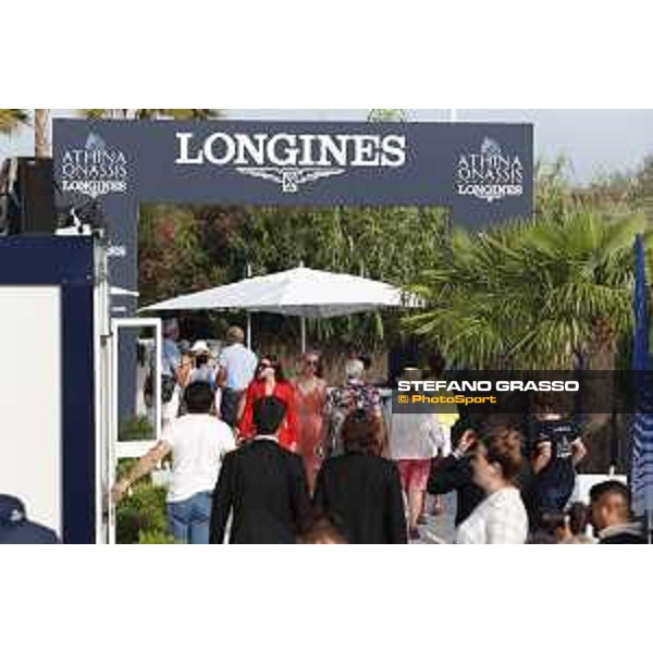 LGCT of St Tropez - general view, arena view, full vip lounge, full house, crowd, public, wide view, panoramic view - St Tropez, Ramatuelle Beach - 13 September 2019 - ph.Stefano Grasso/LGCT