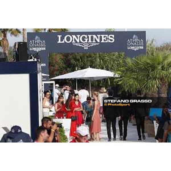 LGCT of St Tropez - general view, arena view, full vip lounge, full house, crowd, public, wide view, panoramic view - St Tropez, Ramatuelle Beach - 13 September 2019 - ph.Stefano Grasso/LGCT