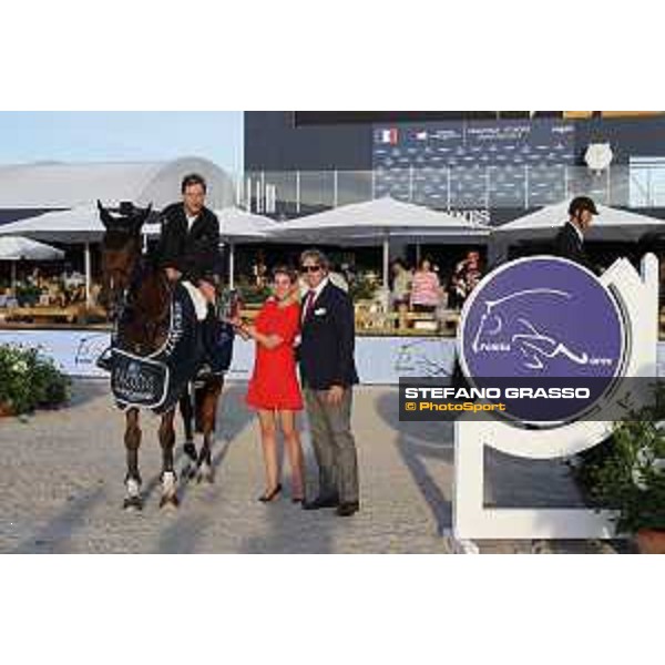 LGCT of St Tropez - Prize giving ceremony - Premiumares, Pieter Devos (BEL) , Milena Pappas - St Tropez, Ramatuelle Beach - 13 September 2019 - ph.Stefano Grasso/LGCT