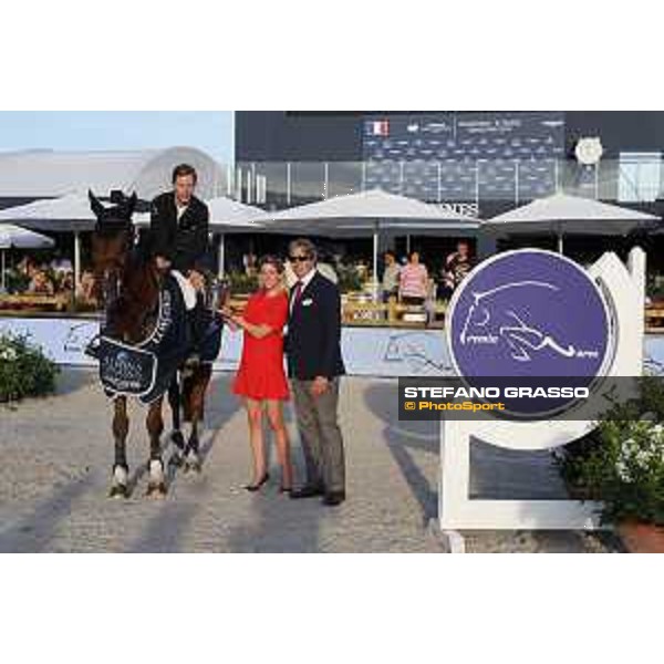 LGCT of St Tropez - Prize giving ceremony - Premiumares, Pieter Devos (BEL) , Milena Pappas - St Tropez, Ramatuelle Beach - 13 September 2019 - ph.Stefano Grasso/LGCT