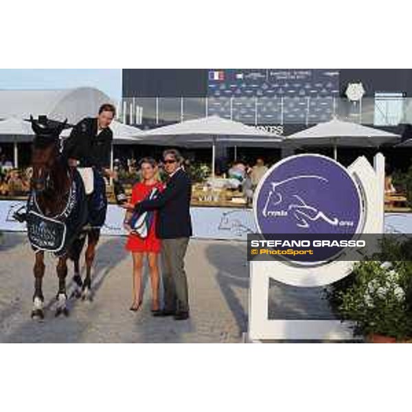 LGCT of St Tropez - Prize giving ceremony - Premiumares, Pieter Devos (BEL) , Milena Pappas - St Tropez, Ramatuelle Beach - 13 September 2019 - ph.Stefano Grasso/LGCT