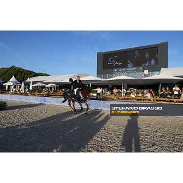 LGCT of St Tropez - Prize giving ceremony - Premiumares, Pieter Devos (BEL) , Milena Pappas - St Tropez, Ramatuelle Beach - 13 September 2019 - ph.Stefano Grasso/LGCT