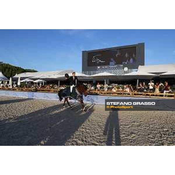 LGCT of St Tropez - Prize giving ceremony - Premiumares, Pieter Devos (BEL) , Milena Pappas - St Tropez, Ramatuelle Beach - 13 September 2019 - ph.Stefano Grasso/LGCT