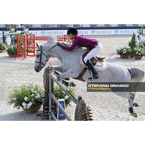 LGCT of St Tropez - Grand Prix - Luciana Diniz (POR) on Vertigo du Desert - St Tropez, Ramatuelle Beach - 14 September 2019 - ph.Stefano Grasso/LGCT