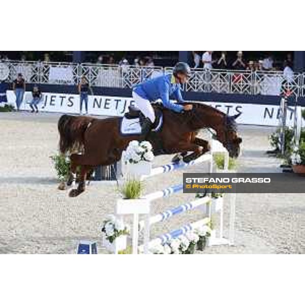 LGCT of St Tropez - Grand Prix - Christian Ahlmann (GER) on Take A Chance on me Z - St Tropez, Ramatuelle Beach - 14 September 2019 - ph.Stefano Grasso/LGCT