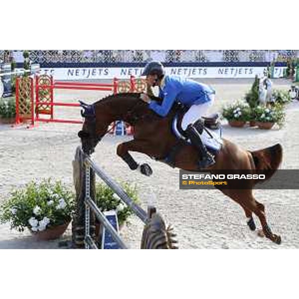 LGCT of St Tropez - Grand Prix - Christian Ahlmann (GER) on Take A Chance on me Z - St Tropez, Ramatuelle Beach - 14 September 2019 - ph.Stefano Grasso/LGCT