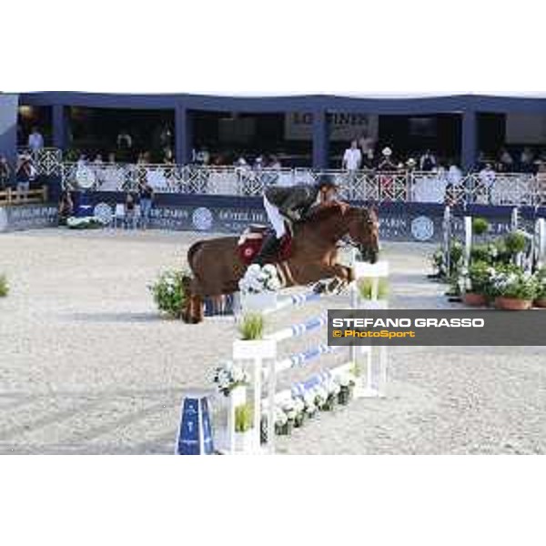 LGCT of St Tropez - Grand Prix - Simon Delestre (FRA) on Hermes Ryan - St Tropez, Ramatuelle Beach - 14 September 2019 - ph.Stefano Grasso/LGCT