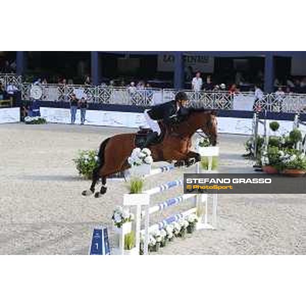 LGCT of St Tropez - Grand Prix - Kevin Staut (FRA) on For Joy van\'t Zorgvliet HDC - St Tropez, Ramatuelle Beach - 14 September 2019 - ph.Stefano Grasso/LGCT