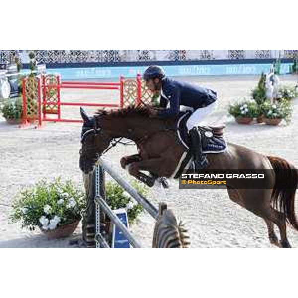 LGCT of St Tropez - Grand Prix - Carlos Enrique Lopez Lizarazo (COL) on Ulhane de Conde - St Tropez, Ramatuelle Beach - 14 September 2019 - ph.Stefano Grasso/LGCT