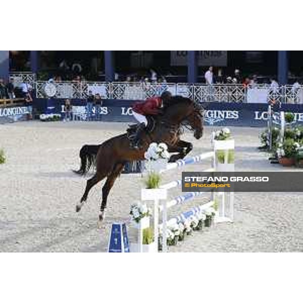 LGCT of St Tropez - Grand Prix - Bassem Hassan Mohammed (QAT) on Gunder - St Tropez, Ramatuelle Beach - 14 September 2019 - ph.Stefano Grasso/LGCT