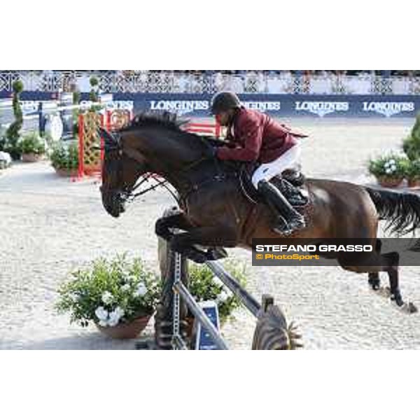 LGCT of St Tropez - Grand Prix - Bassem Hassan Mohammed (QAT) on Gunder - St Tropez, Ramatuelle Beach - 14 September 2019 - ph.Stefano Grasso/LGCT