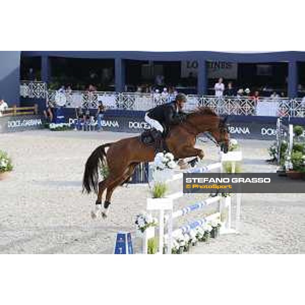 LGCT of St Tropez - Grand Prix - Eric Van Der Vleuten (NED) on Wunschkind 19 - St Tropez, Ramatuelle Beach - 14 September 2019 - ph.Stefano Grasso/LGCT