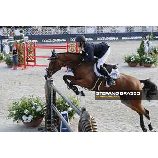 LGCT of St Tropez - Grand Prix - Niels Bruynseels (BEL) on Gancia de Muze - St Tropez, Ramatuelle Beach - 14 September 2019 - ph.Stefano Grasso/LGCT