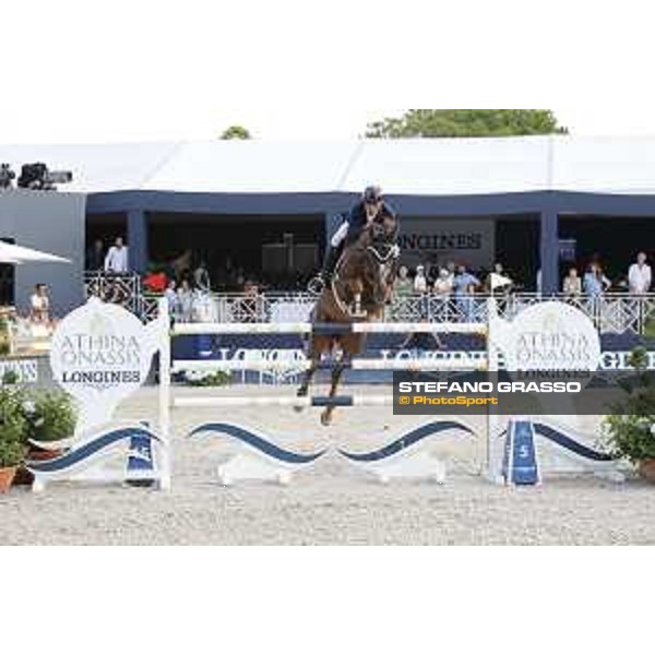 LGCT of St Tropez - Grand Prix - Carlos Enrique Lopez Lizarazo (COL) on Ulhane de Conde - St Tropez, Ramatuelle Beach - 14 September 2019 - ph.Stefano Grasso/LGCT