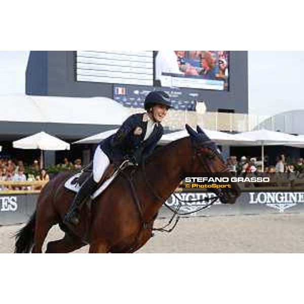 LGCT of St Tropez - Grand Prix - Jessica Springsteen (USA) on RMF Zecilie - St Tropez, Ramatuelle Beach - 14 September 2019 - ph.Stefano Grasso/LGCT
