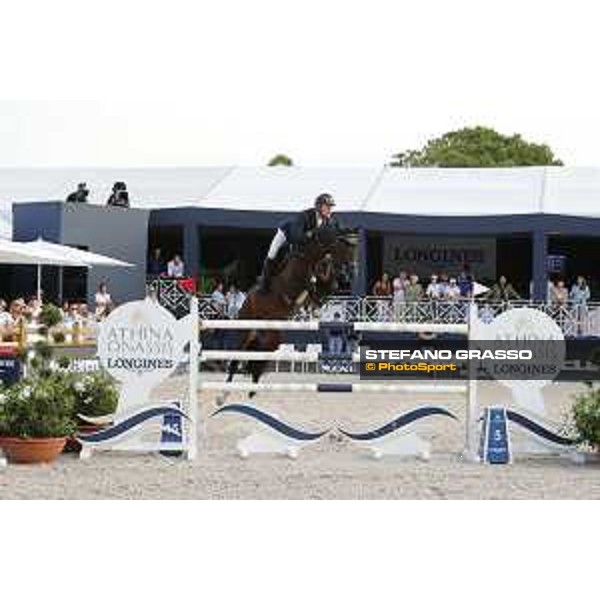LGCT of St Tropez - Grand Prix - Maurice Tebbel (GER) on Don Diarado - St Tropez, Ramatuelle Beach - 14 September 2019 - ph.Stefano Grasso/LGCT