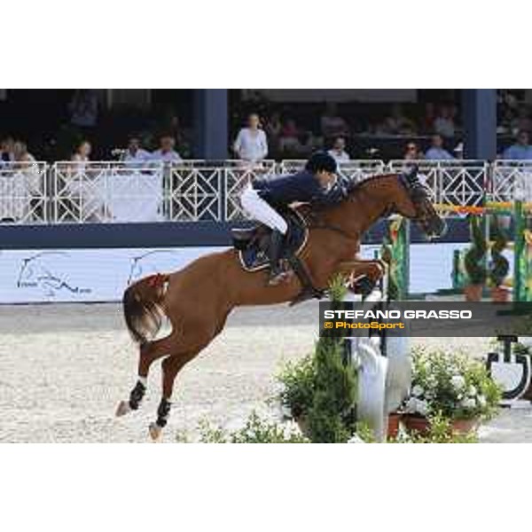 LGCT of St Tropez - Grand Prix - Edwina Tops-Alexander (AUS) on Casquell - St Tropez, Ramatuelle Beach - 14 September 2019 - ph.Stefano Grasso/LGCT