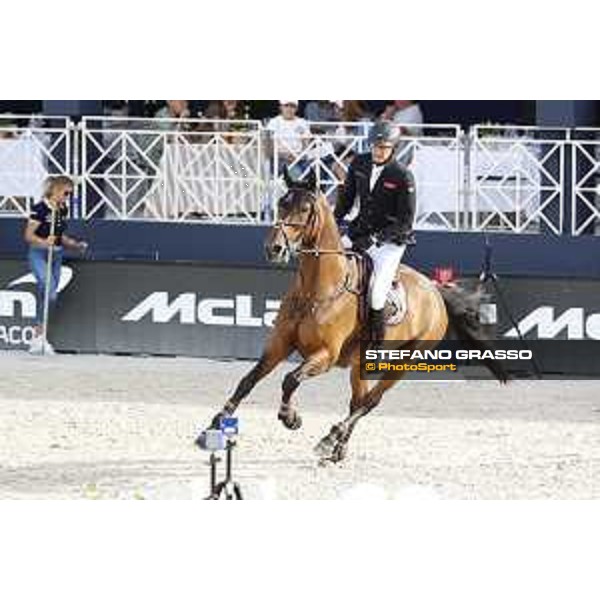 LGCT of St Tropez - Grand Prix - Marc Houtzager (NED) on Sterrehof\'s Dante - St Tropez, Ramatuelle Beach - 14 September 2019 - ph.Stefano Grasso/LGCT