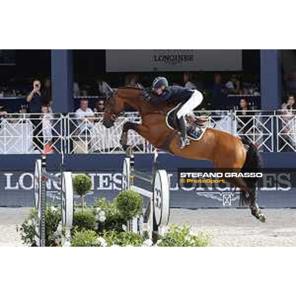 LGCT of St Tropez - Grand Prix - Evelina Tovek (SWE) on Winnetou de la Hamente Z - St Tropez, Ramatuelle Beach - 14 September 2019 - ph.Stefano Grasso/LGCT