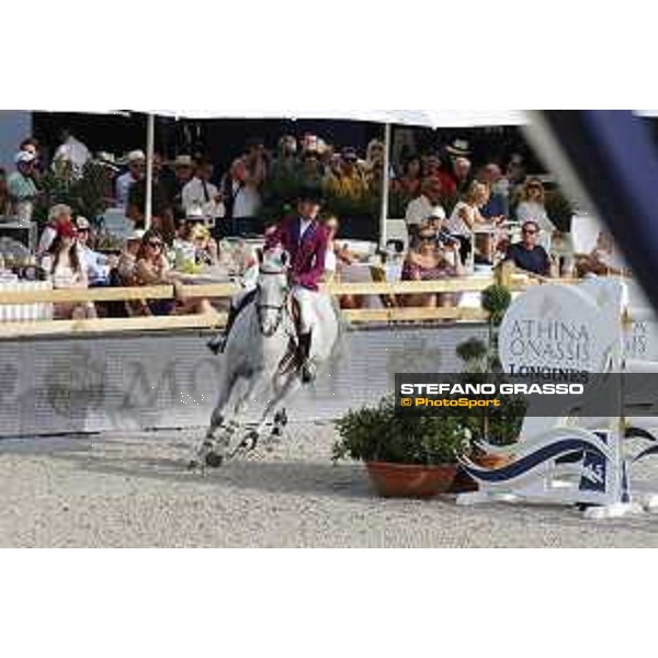 LGCT of St Tropez - Grand Prix - Luciana Diniz (POR) on Vertigo du Desert - St Tropez, Ramatuelle Beach - 14 September 2019 - ph.Stefano Grasso/LGCT