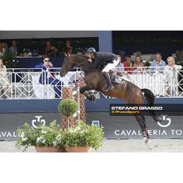 LGCT of St Tropez - Grand Prix - Nayel Nassar (EGY) on Lucifer V - St Tropez, Ramatuelle Beach - 14 September 2019 - ph.Stefano Grasso/LGCT