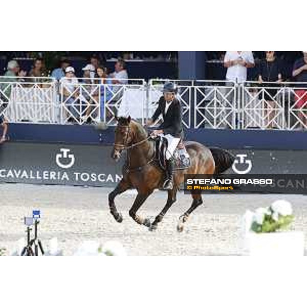 LGCT of St Tropez - Grand Prix - Nayel Nassar (EGY) on Lucifer V - St Tropez, Ramatuelle Beach - 14 September 2019 - ph.Stefano Grasso/LGCT