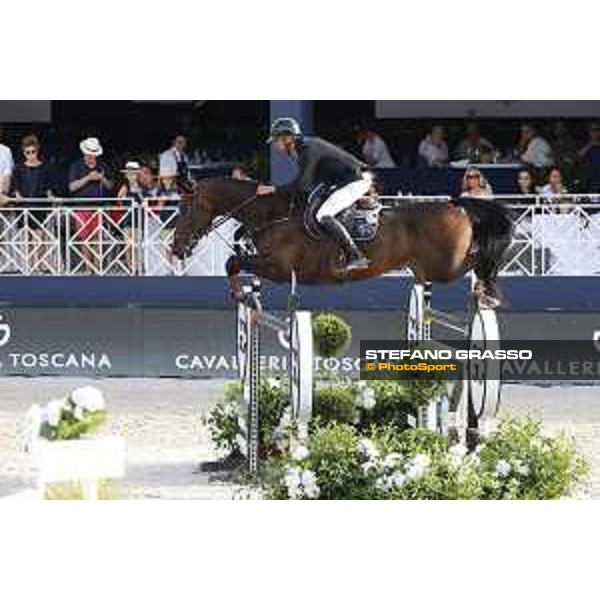 LGCT of St Tropez - Grand Prix - Nayel Nassar (EGY) on Lucifer V - St Tropez, Ramatuelle Beach - 14 September 2019 - ph.Stefano Grasso/LGCT