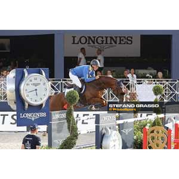 LGCT of St Tropez - Grand Prix - Christian Ahlmann (GER) on Take A Chance on me Z - St Tropez, Ramatuelle Beach - 14 September 2019 - ph.Stefano Grasso/LGCT