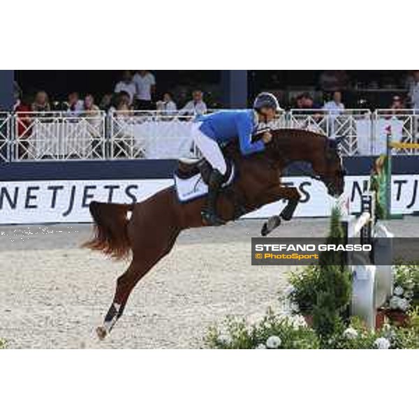 LGCT of St Tropez - Grand Prix - Christian Ahlmann (GER) on Take A Chance on me Z - St Tropez, Ramatuelle Beach - 14 September 2019 - ph.Stefano Grasso/LGCT
