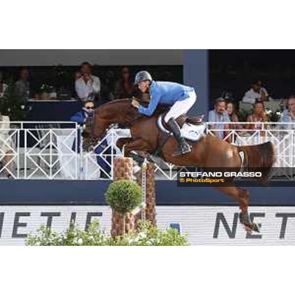 LGCT of St Tropez - Grand Prix - Christian Ahlmann (GER) on Take A Chance on me Z - St Tropez, Ramatuelle Beach - 14 September 2019 - ph.Stefano Grasso/LGCT