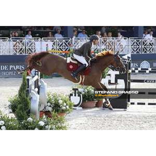 LGCT of St Tropez - Grand Prix - Simon Delestre (FRA) on Hermes Ryan - St Tropez, Ramatuelle Beach - 14 September 2019 - ph.Stefano Grasso/LGCT