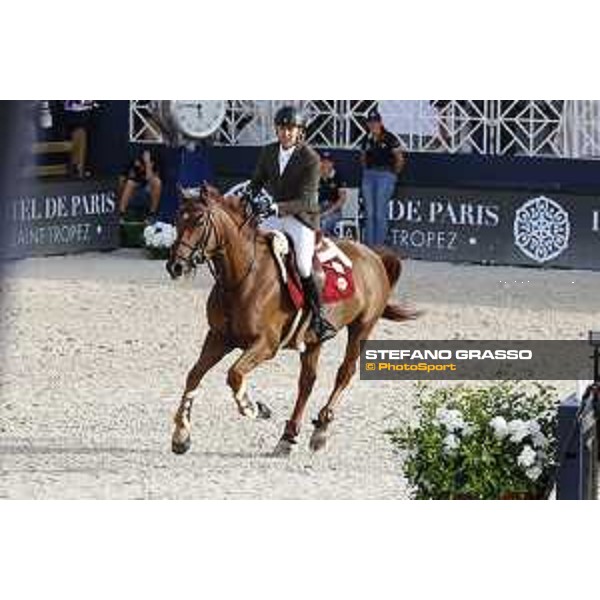 LGCT of St Tropez - Grand Prix - Simon Delestre (FRA) on Hermes Ryan - St Tropez, Ramatuelle Beach - 14 September 2019 - ph.Stefano Grasso/LGCT