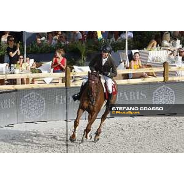 LGCT of St Tropez - Grand Prix - Simon Delestre (FRA) on Hermes Ryan - St Tropez, Ramatuelle Beach - 14 September 2019 - ph.Stefano Grasso/LGCT