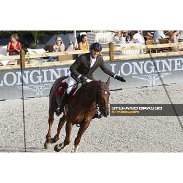 LGCT of St Tropez - Grand Prix - Simon Delestre (FRA) on Hermes Ryan - St Tropez, Ramatuelle Beach - 14 September 2019 - ph.Stefano Grasso/LGCT
