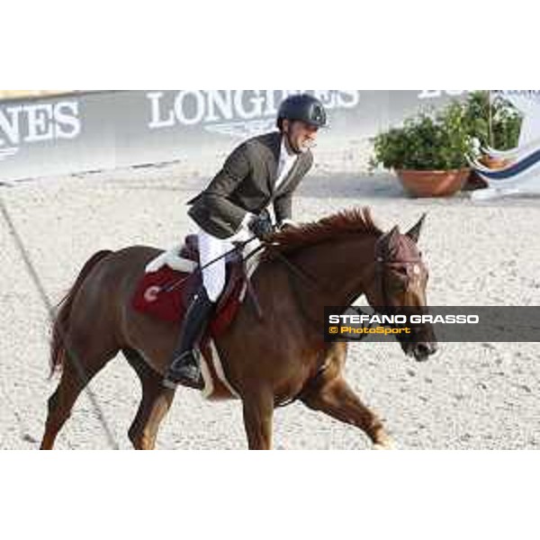 LGCT of St Tropez - Grand Prix - Simon Delestre (FRA) on Hermes Ryan - St Tropez, Ramatuelle Beach - 14 September 2019 - ph.Stefano Grasso/LGCT
