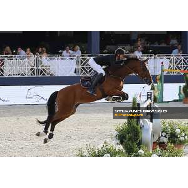 LGCT of St Tropez - Grand Prix - Kevin Staut (FRA) on For Joy van\'t Zorgvliet HDC - St Tropez, Ramatuelle Beach - 14 September 2019 - ph.Stefano Grasso/LGCT
