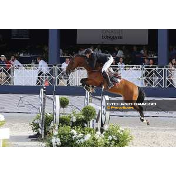 LGCT of St Tropez - Grand Prix - Kevin Staut (FRA) on For Joy van\'t Zorgvliet HDC - St Tropez, Ramatuelle Beach - 14 September 2019 - ph.Stefano Grasso/LGCT