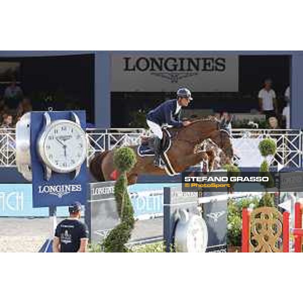LGCT of St Tropez - Grand Prix - Carlos Enrique Lopez Lizarazo (COL) on Ulhane de Conde - St Tropez, Ramatuelle Beach - 14 September 2019 - ph.Stefano Grasso/LGCT